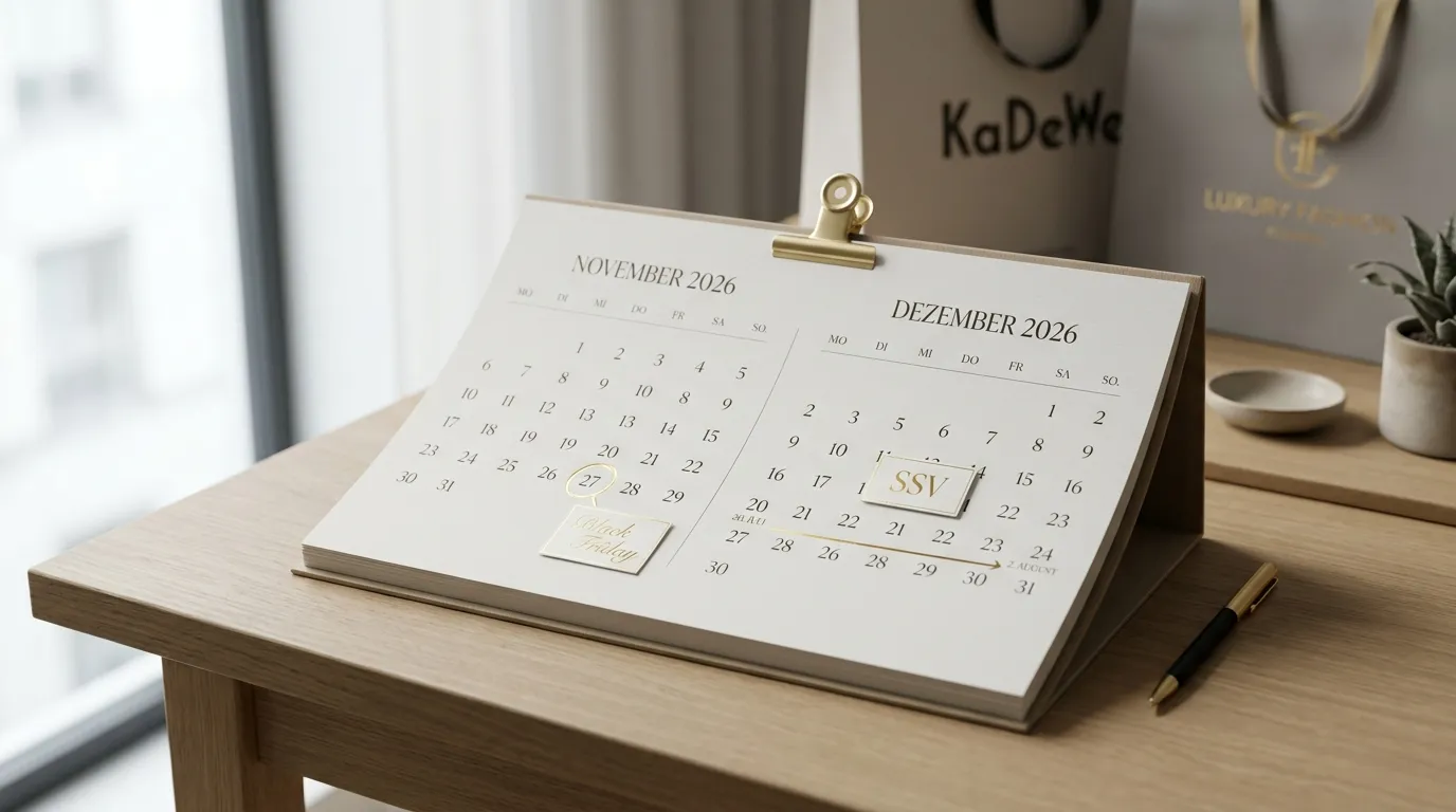 Spar-Kalender 2026: Wann sind die größten Sales in Deutschland?