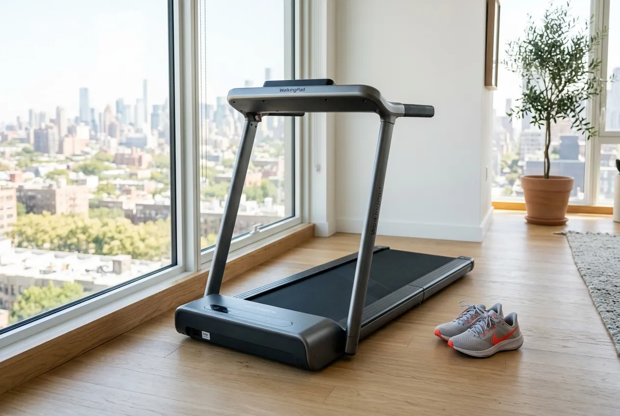 walkingpad compact foldable treadmill for home office workout and fitness
